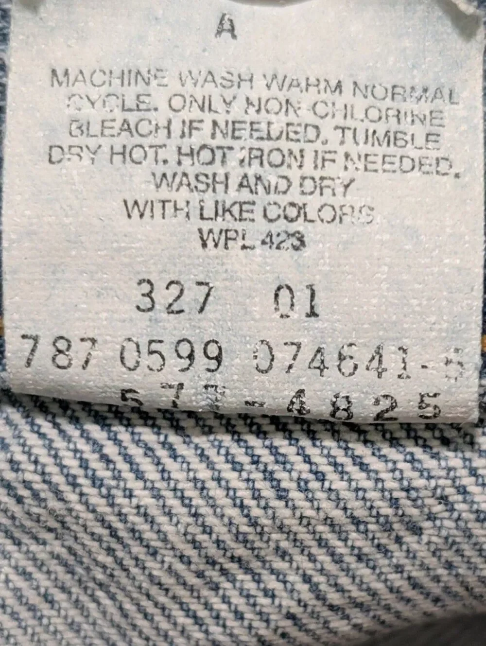 Vintage Levis Dry Goods Carpenter Jeans Men 31x30 Deadstock NWT 90s Baggy